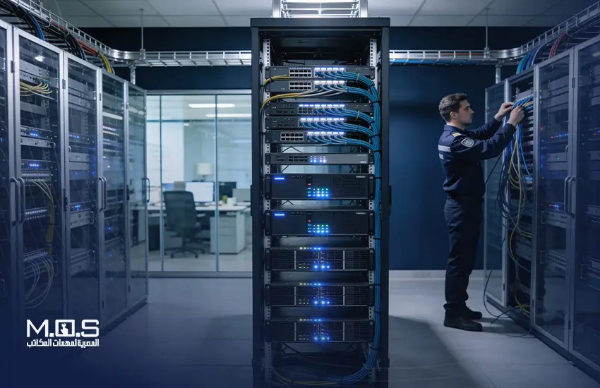 تركيب شبكات الإنترنت وأنظمة الاتصالات للشركات